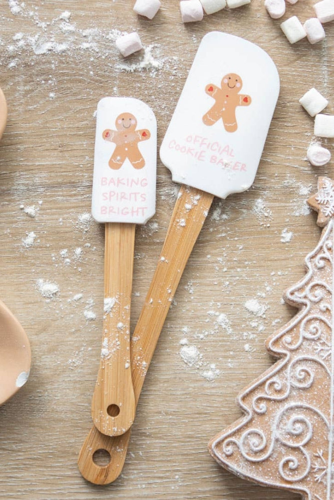Christmas Gingerbread Man Spatula Set