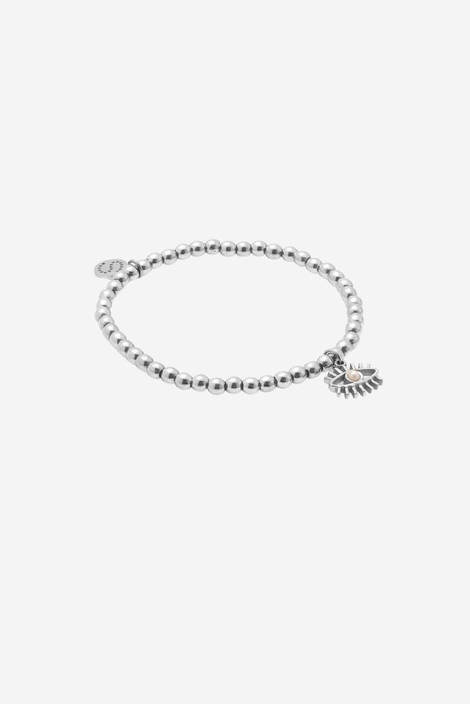 Guardian Bracelet - Pearl/Silver