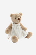 Honey Bear Dress - White