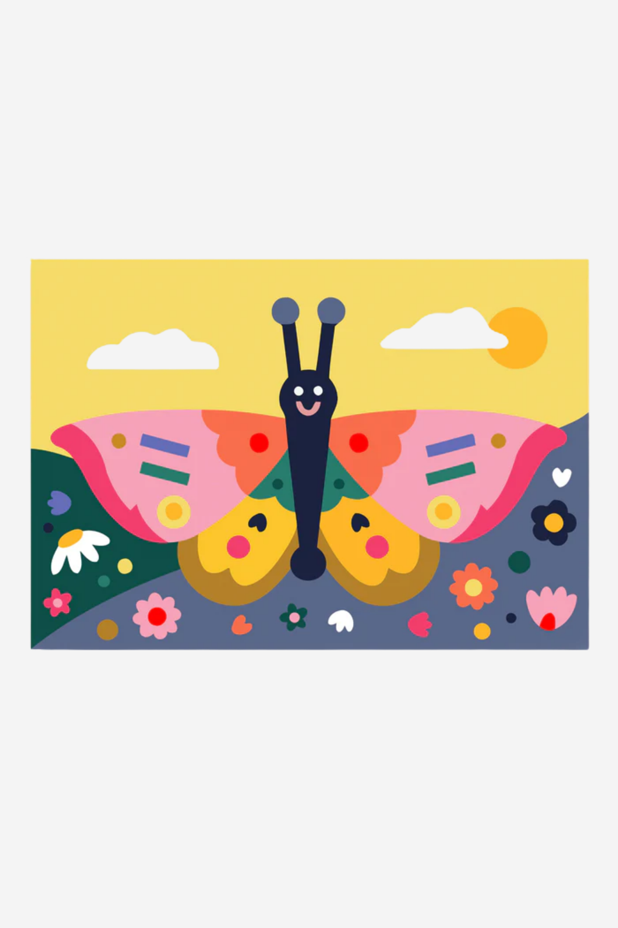 Paint by Numbers for Kids - Spring Wings