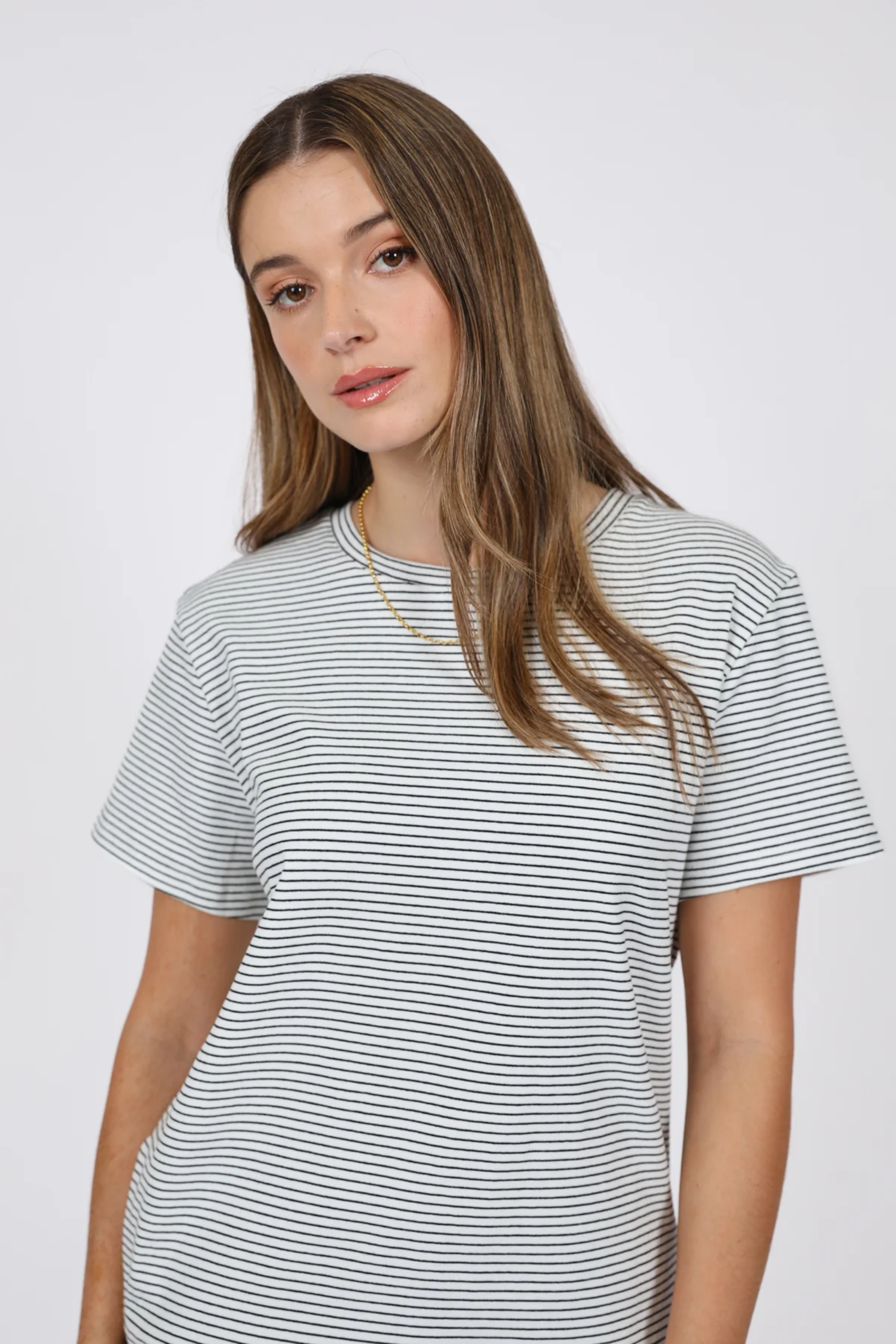 Uno Short Sleeve Tee - Black Stripe