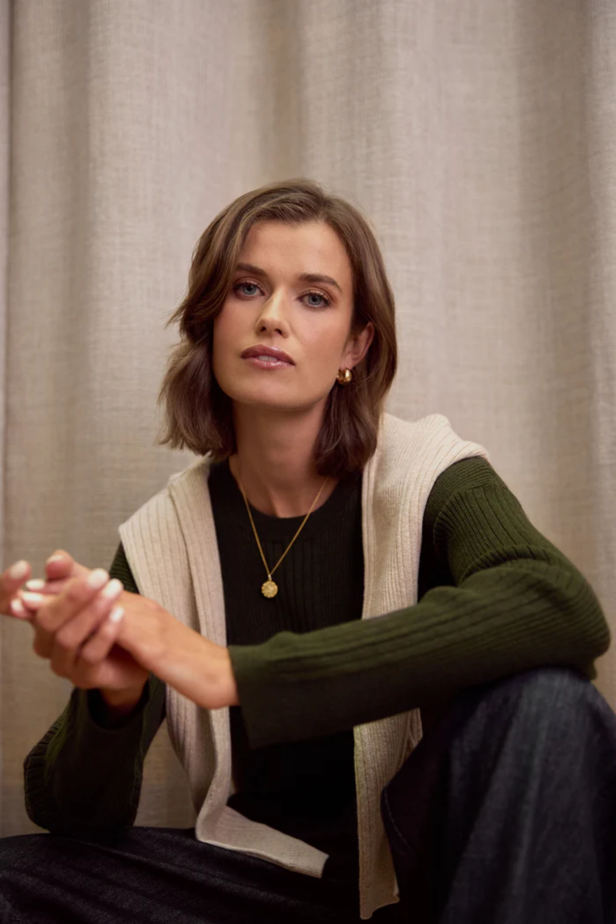 Vero Knit Long Sleeve - Spruce