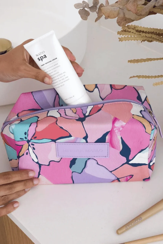 Box Makeup Bag - Willow