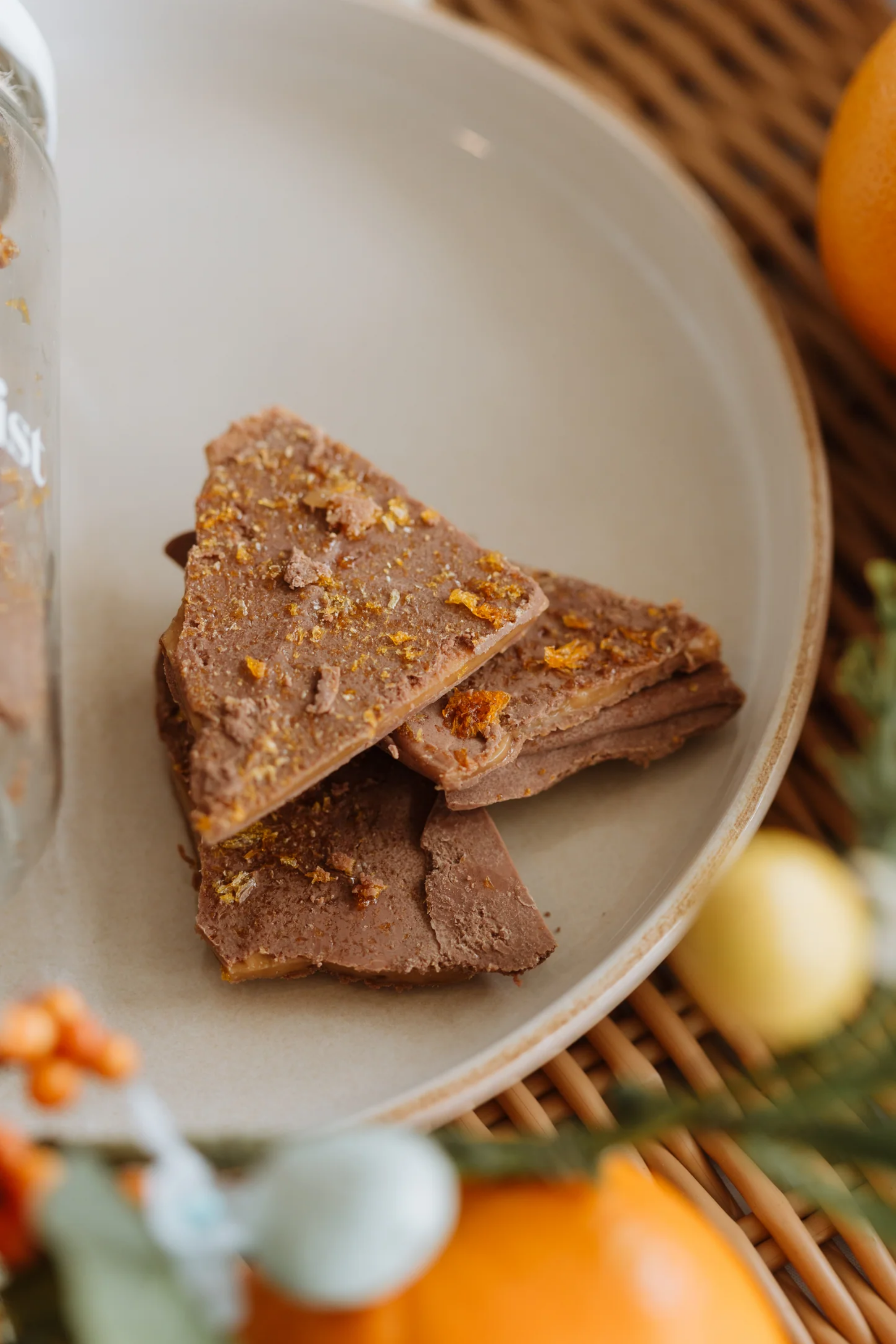 Milk Chocolate Orange Toffee - 200g