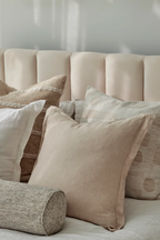 Cove Linen Cushion - Oat