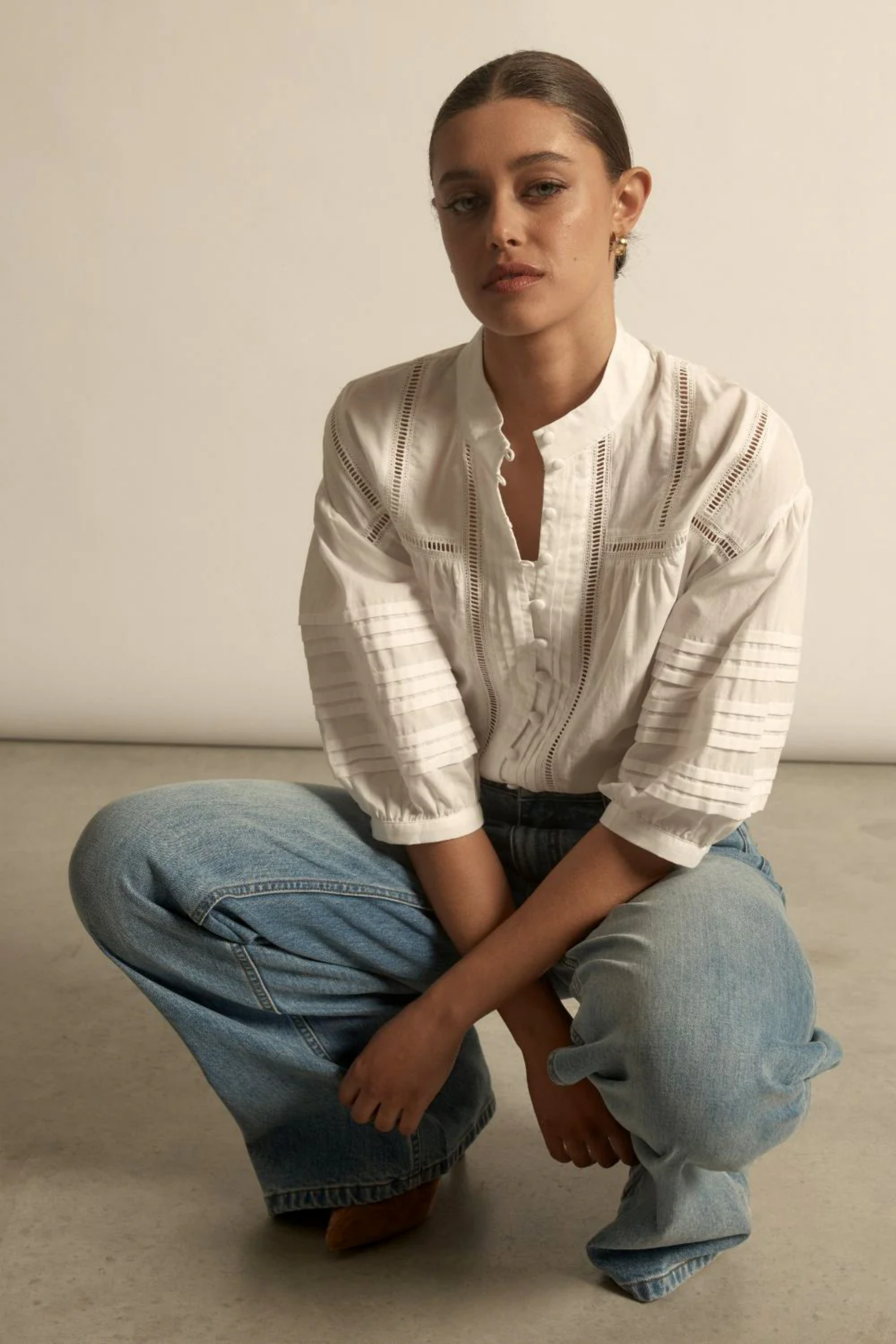 Daydream Top - Porcelain