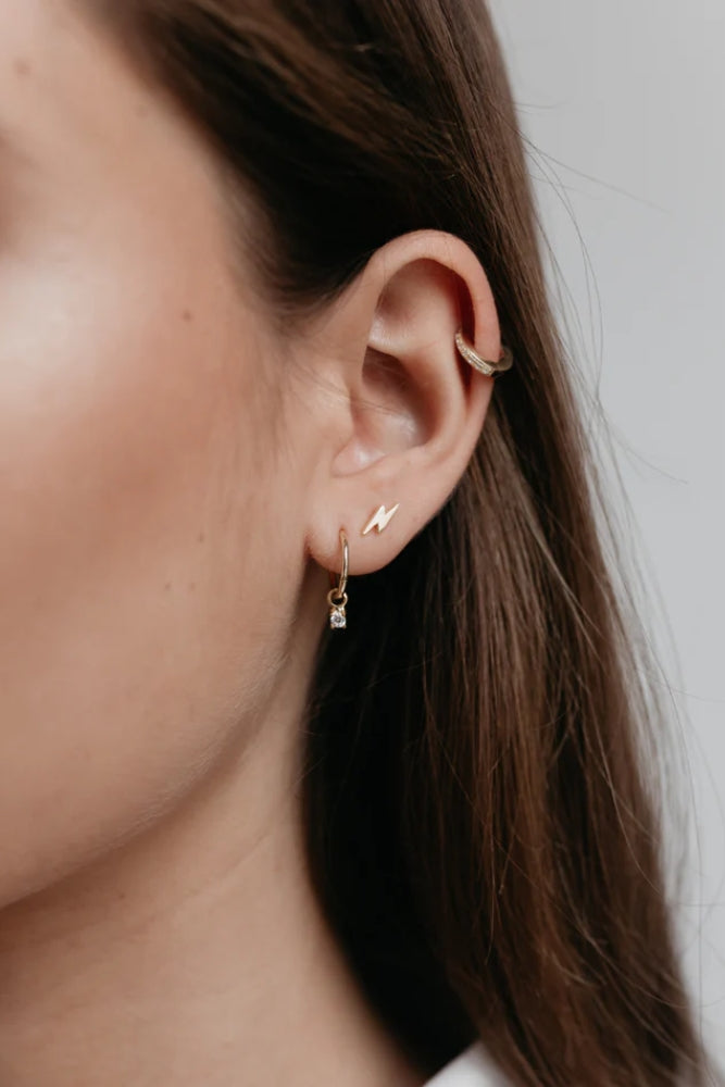 Flashy Studs - Gold