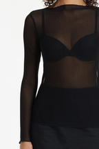 Gigi Top - Black Eclipse
