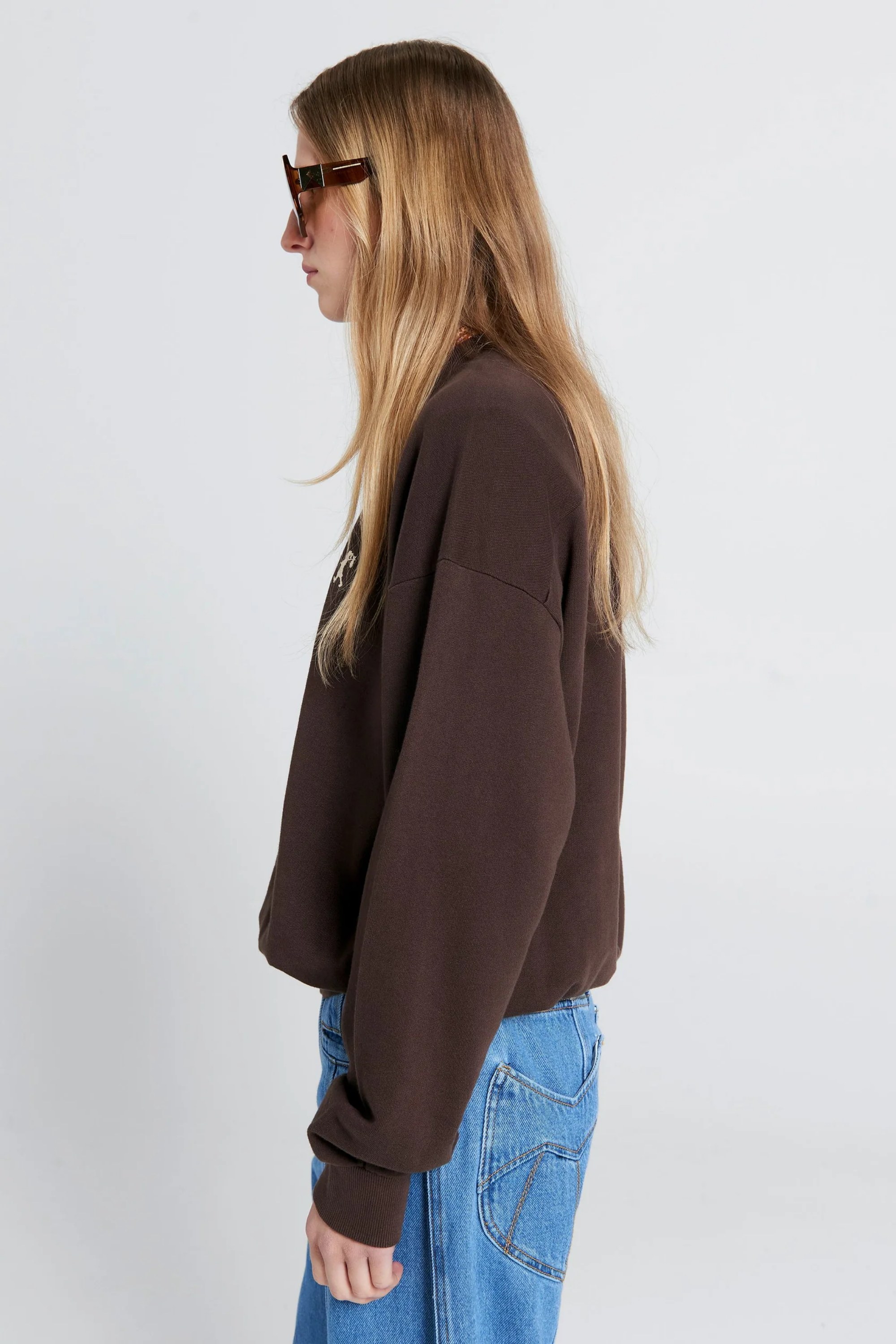 Runaway Girl Organic Cotton Crewneck