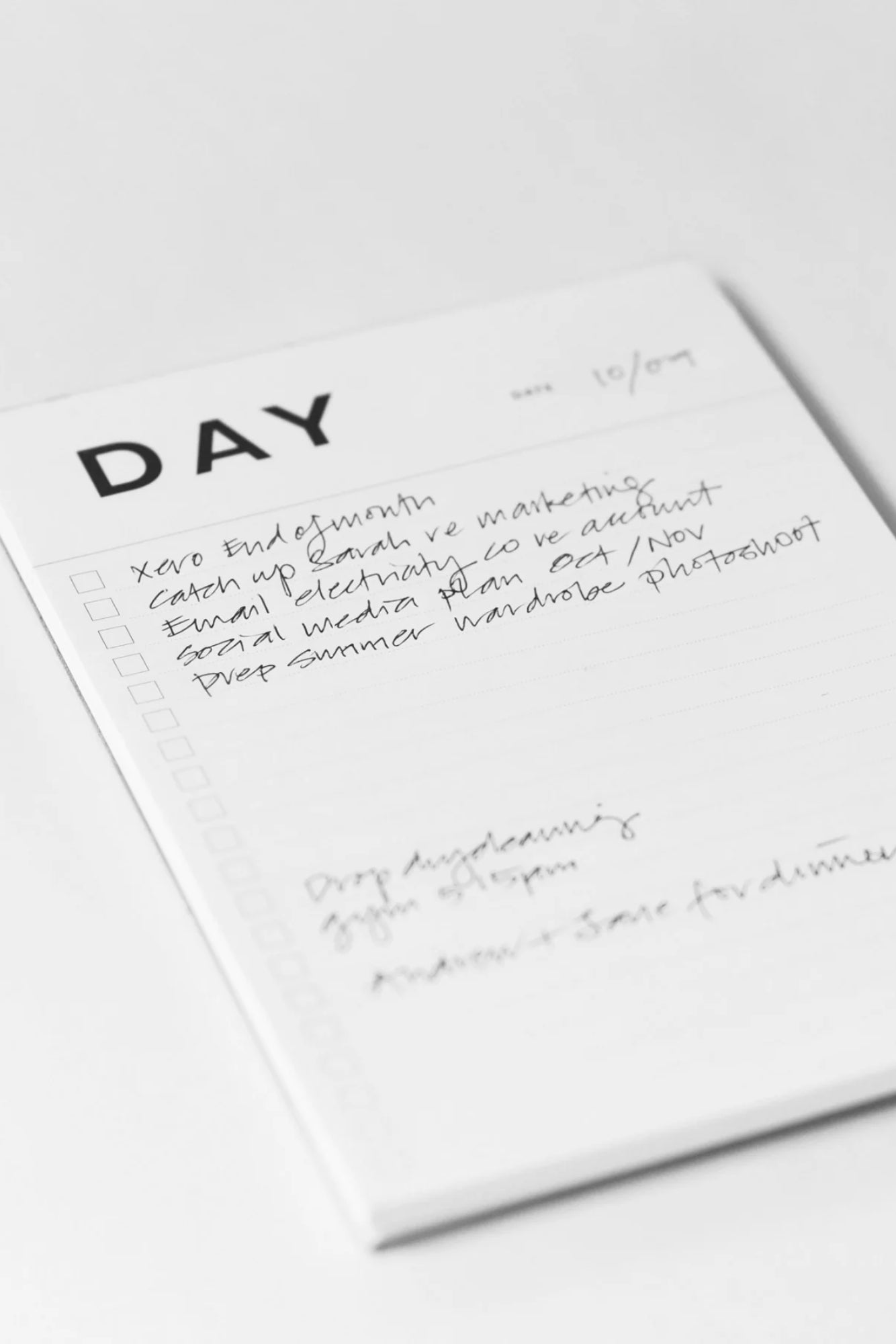 Day Planner - A5