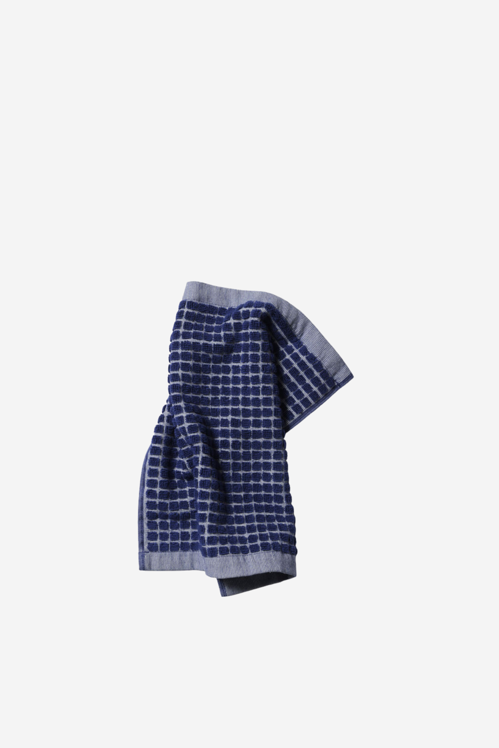 Nero Towel Range - Cobalt/Cream