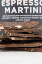Hazelnut Espresso Martini Bark