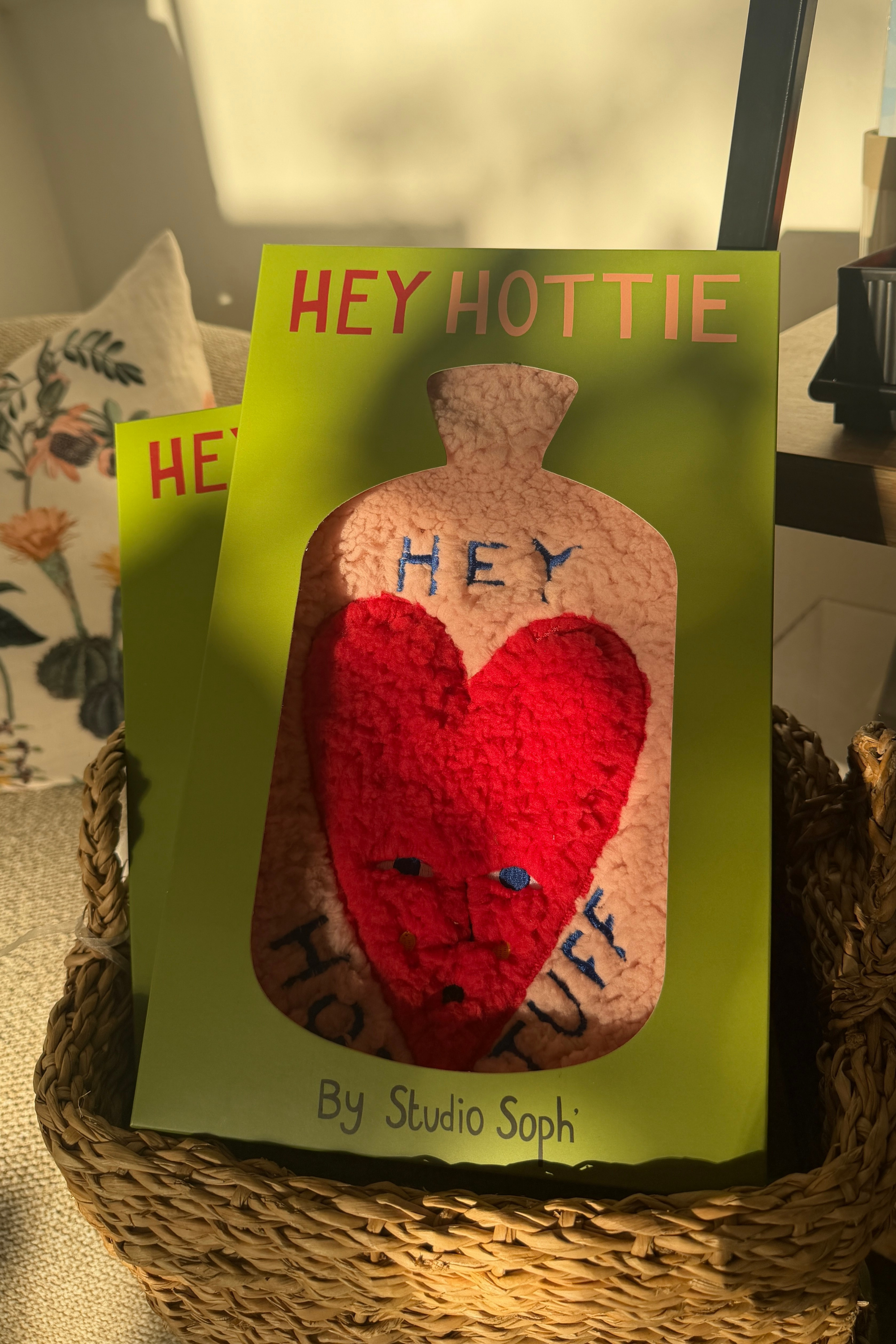 Hot Water Bottle - Hey Hot Stuff