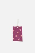 Gift Tag - Wildflower Burgundy