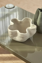Fluid Vase - Cream