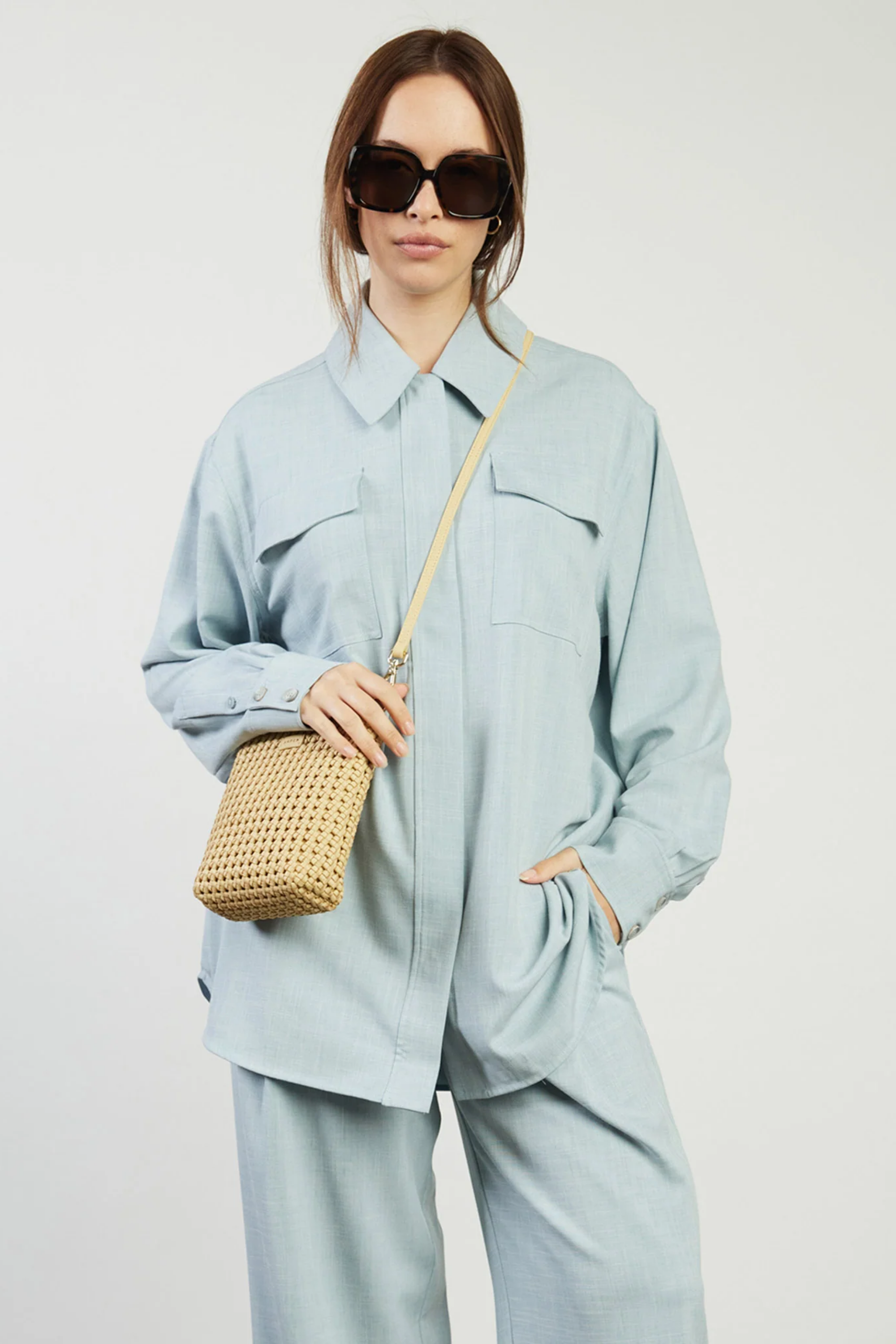 Coco Mini Bag - Raffia Fine Braid