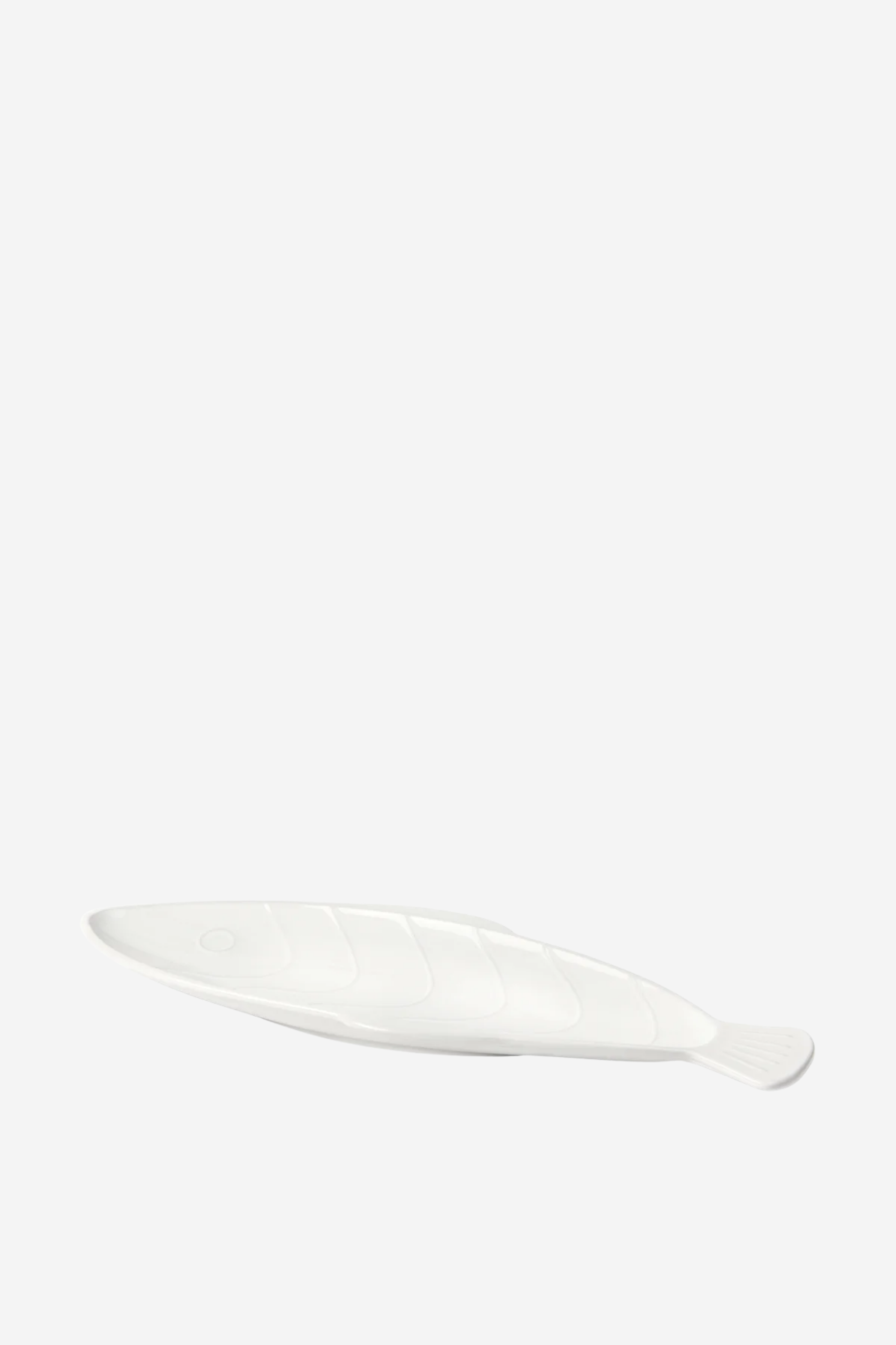Pesce Plate - White