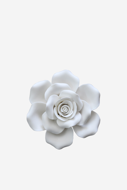 Ceramic Rose Wall Art