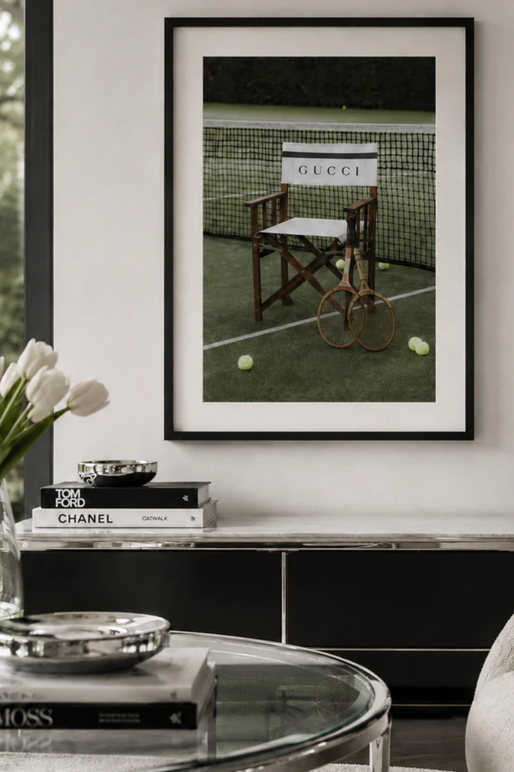 The Courtside Seat Framed Print - A2