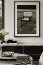 The Courtside Seat Framed Print - A2