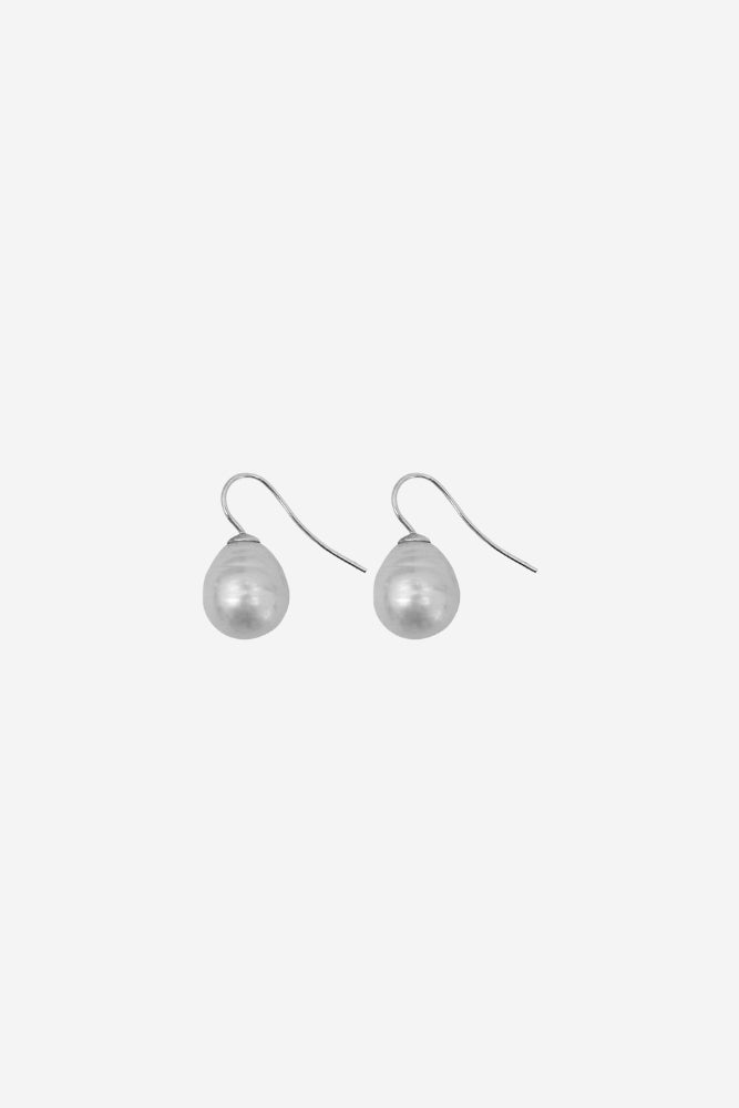 Spanish Teardrop Earring - Grey Small