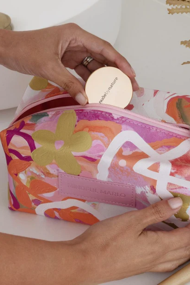 Box Makeup Bag - Ivy