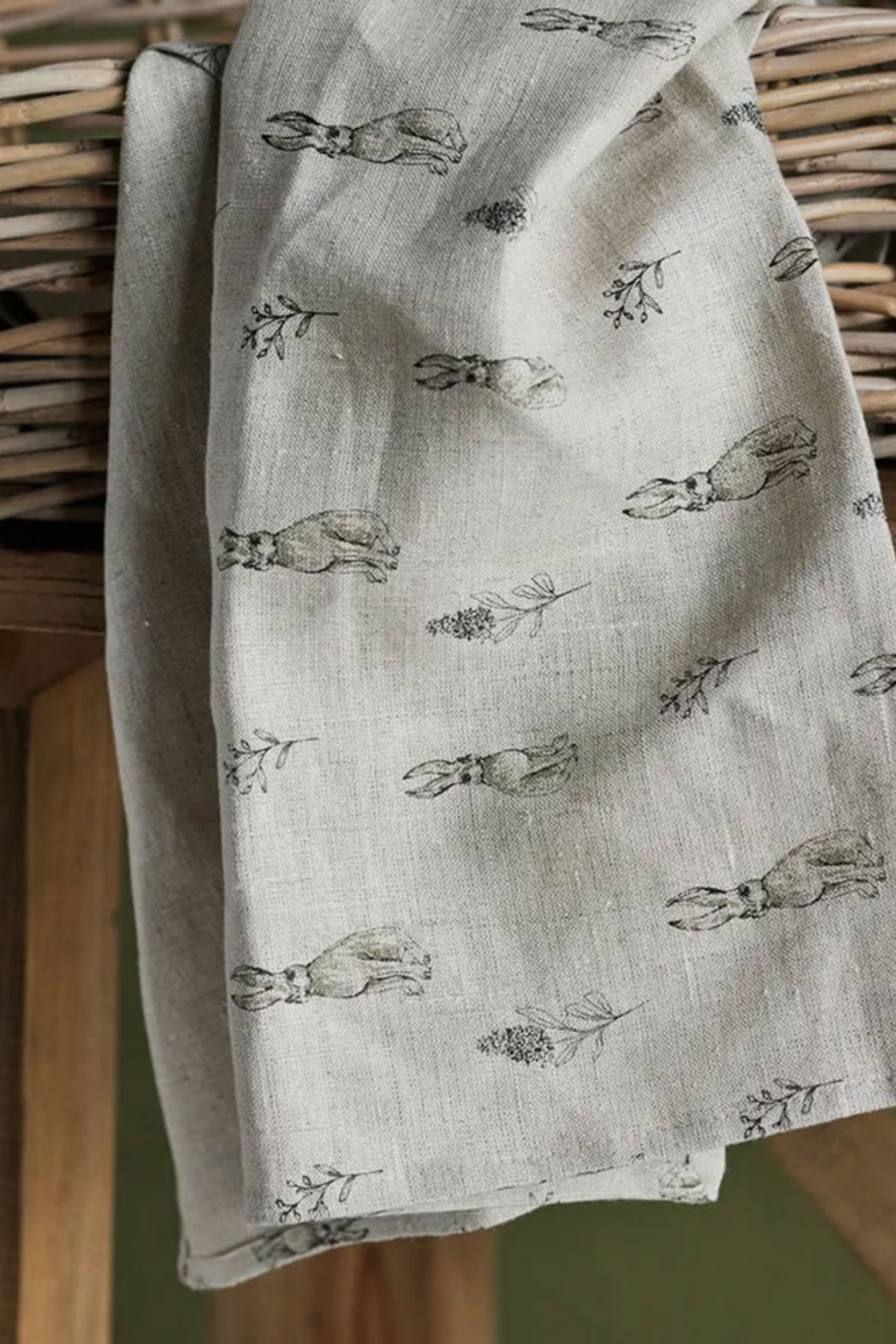 Harold Petite Linen Tea Towel