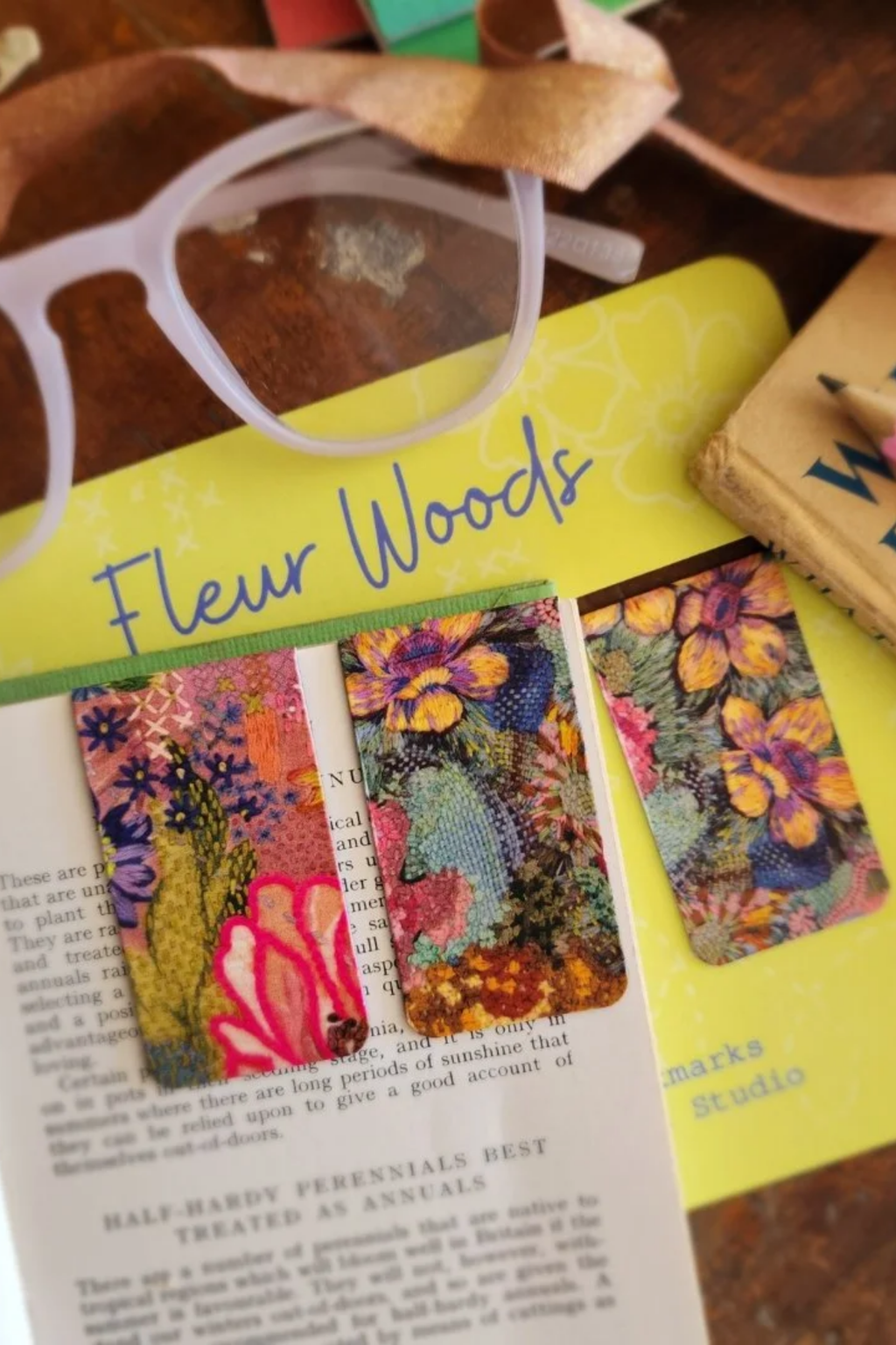 Meadow Magnetic Bookmark Set