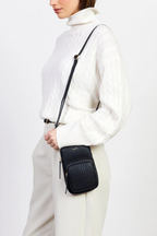 Nikko Pocket Phone Sling - Black Bubble
