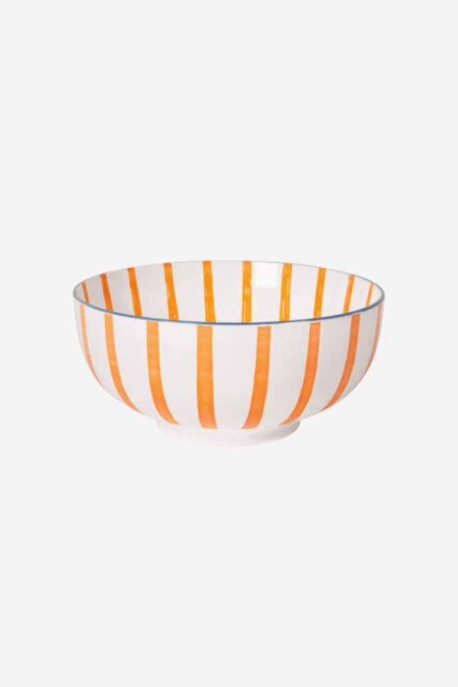 Citrus Burst Stamped Bowl - Large
