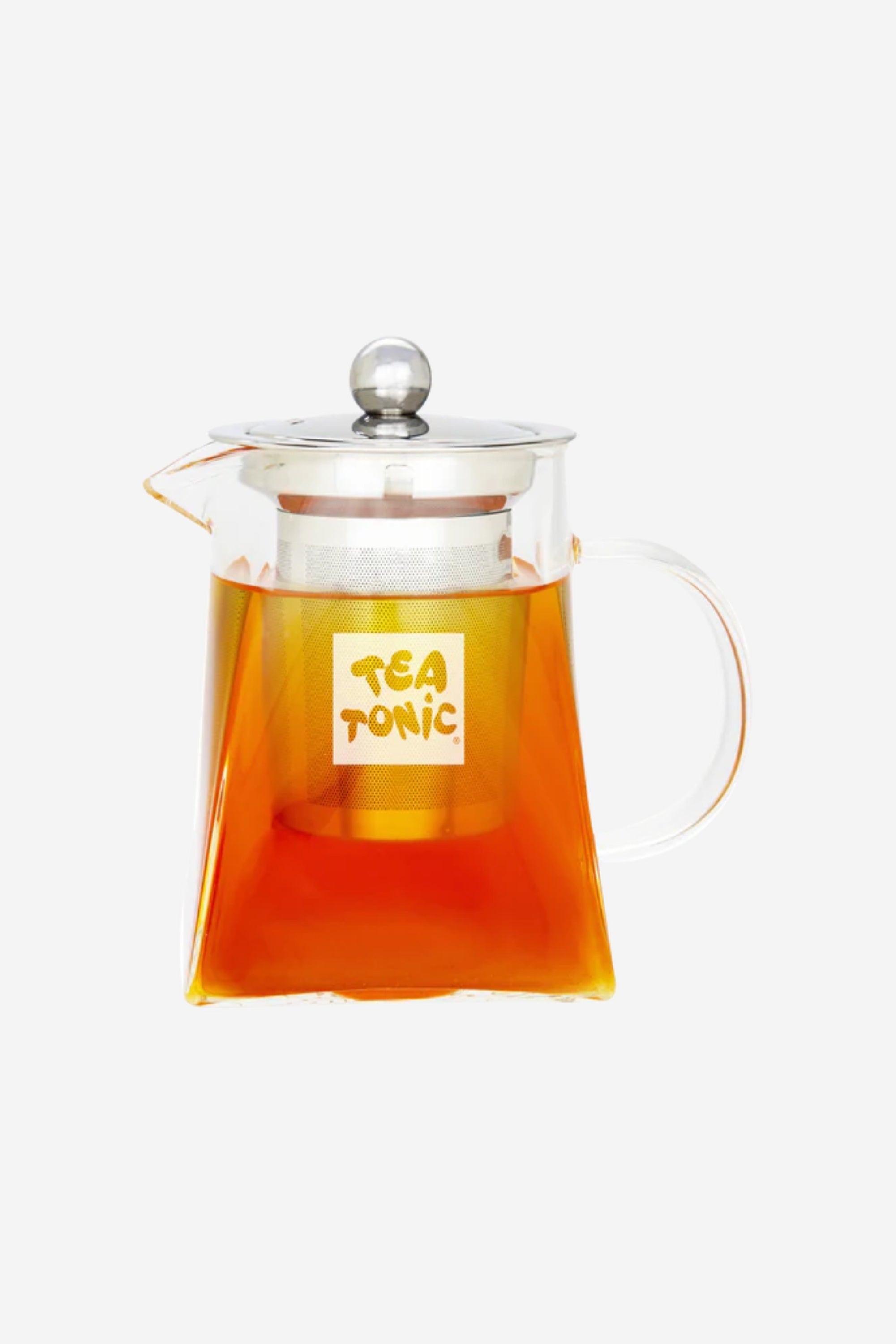 Square Glass Tea Pot - 400ml