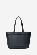 Tabby Shoulder Bag - Black + Bronze