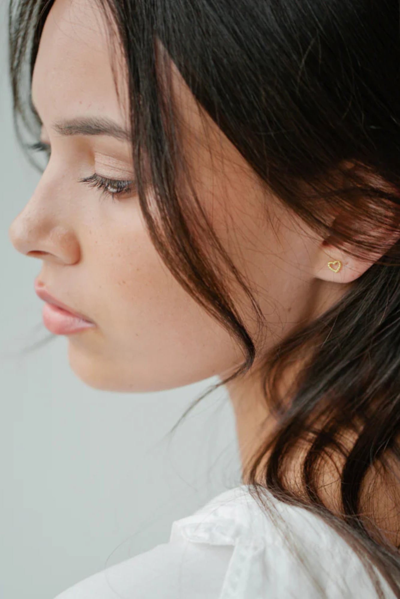 Dotty Love Stud - Silver