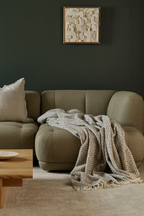 Flemish Throw - Fawn