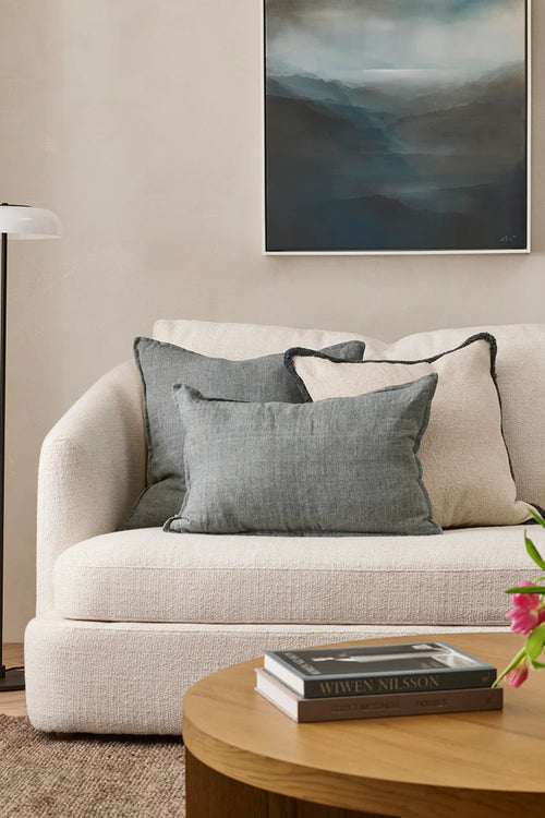 Arcadia Cushion - Steel