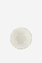 Hyacinth Ceramic Bowl White