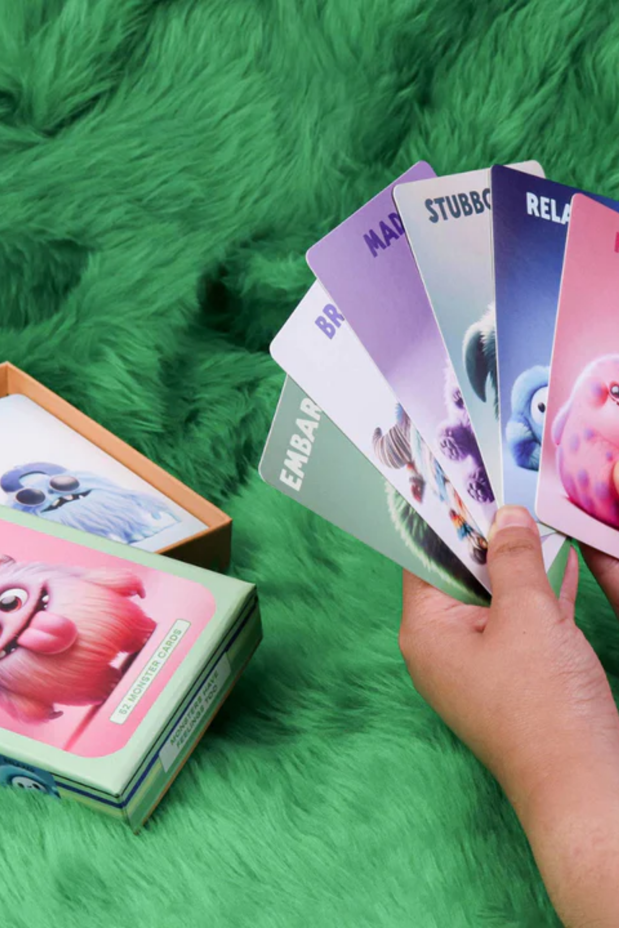 Emotional Monsters Snap Card Game