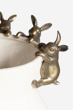 Hanging Bunny - Gold