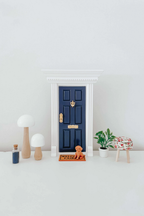 Fairy Door - Grey Blue