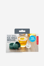 Golf Ball Ice Mould - Set of Two