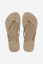 Slim Jandals - Rose Gold