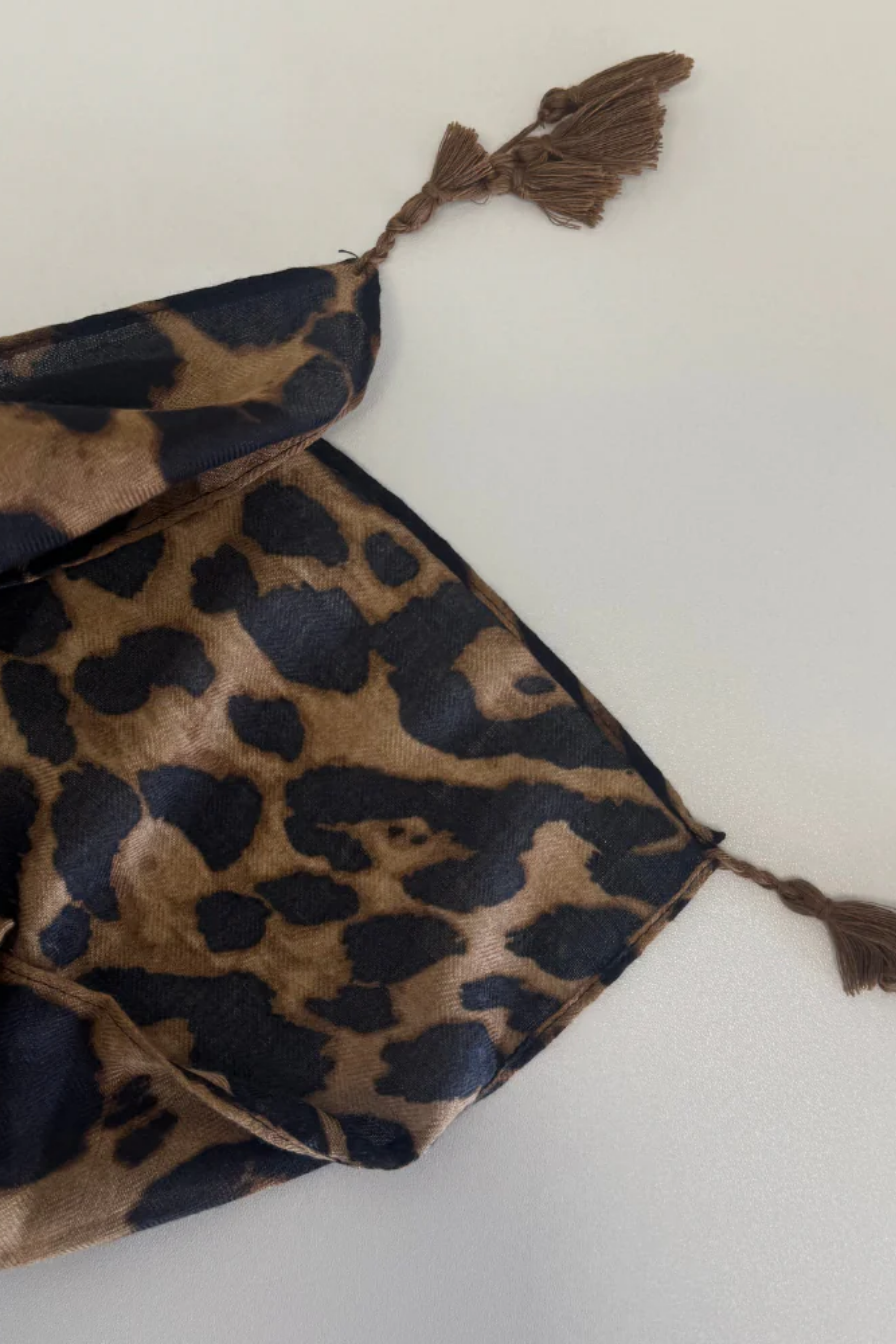 Leopard Print Scarf
