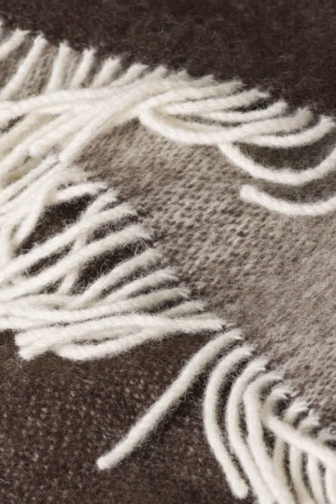 Wool Throw - Cocoa