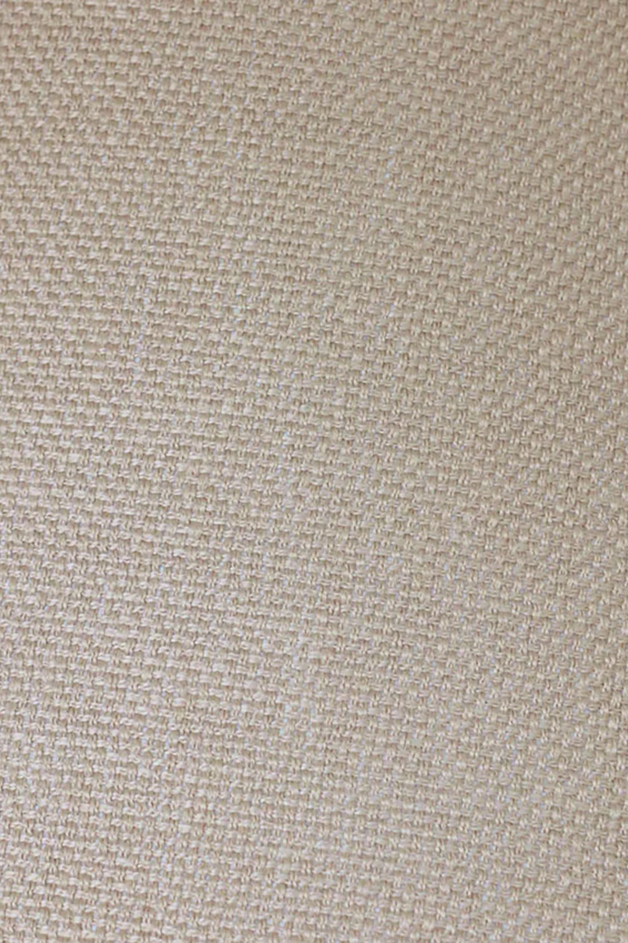 Flax Weave Tapered Drum Lampshade - Cream