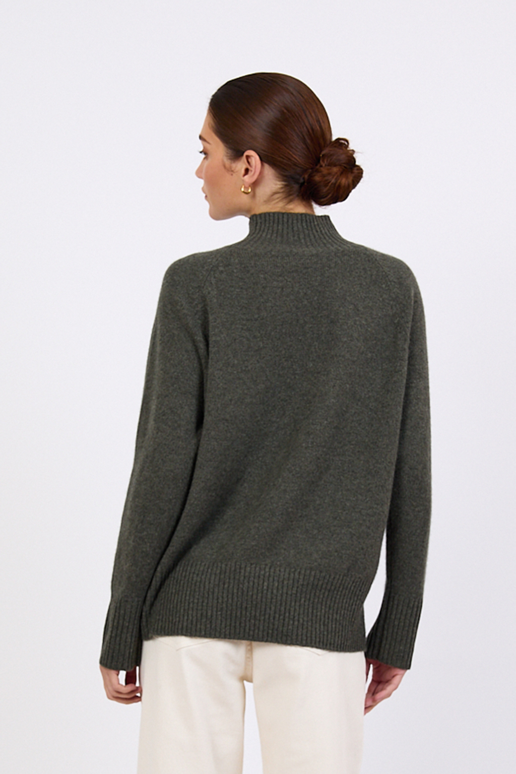 Cashmere Funnel Neck