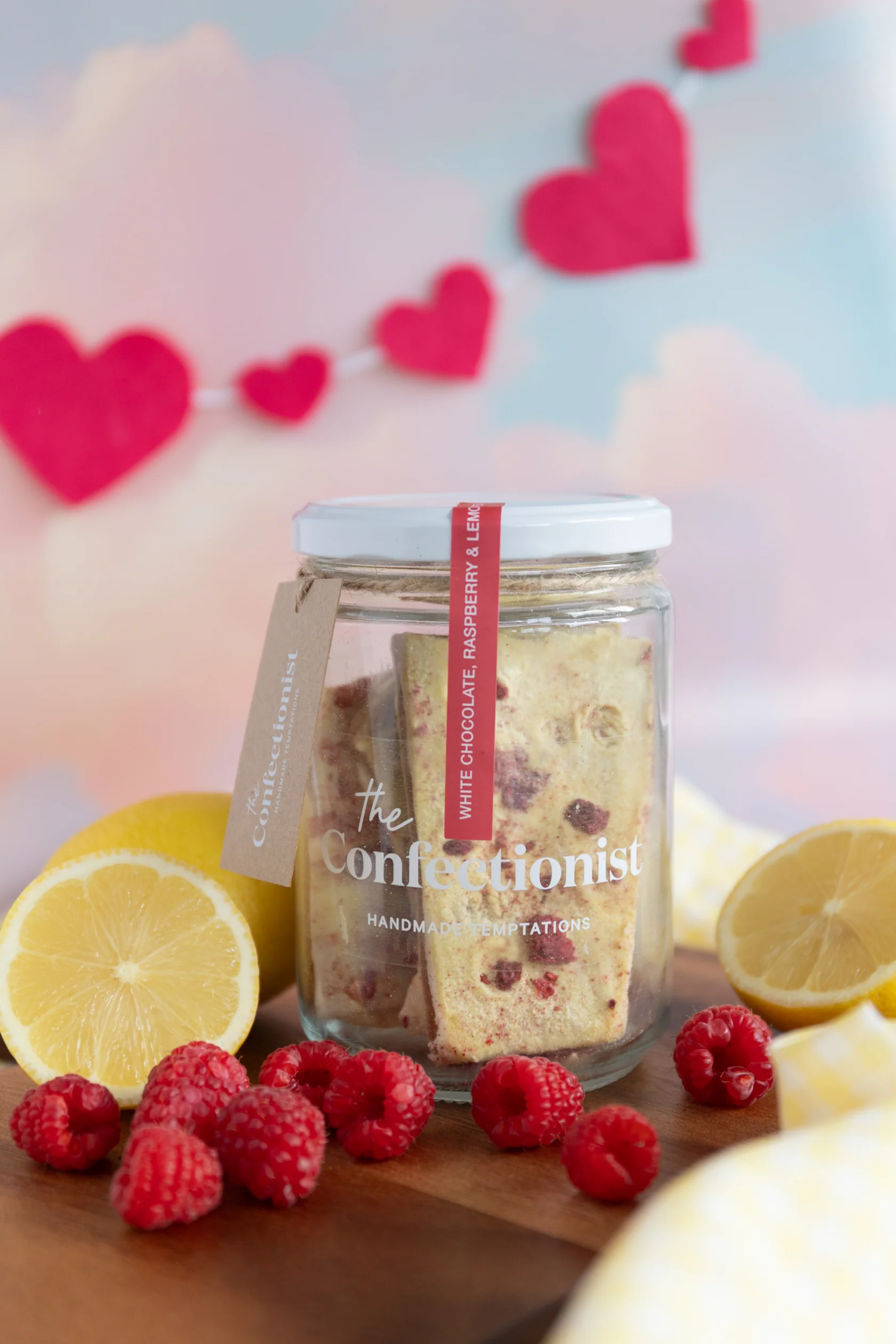 Limited Edition Raspberry and Lemon Toffee - 200g Jar
