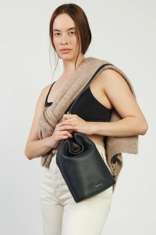Jojo Shoulder Bag - Black Luxe