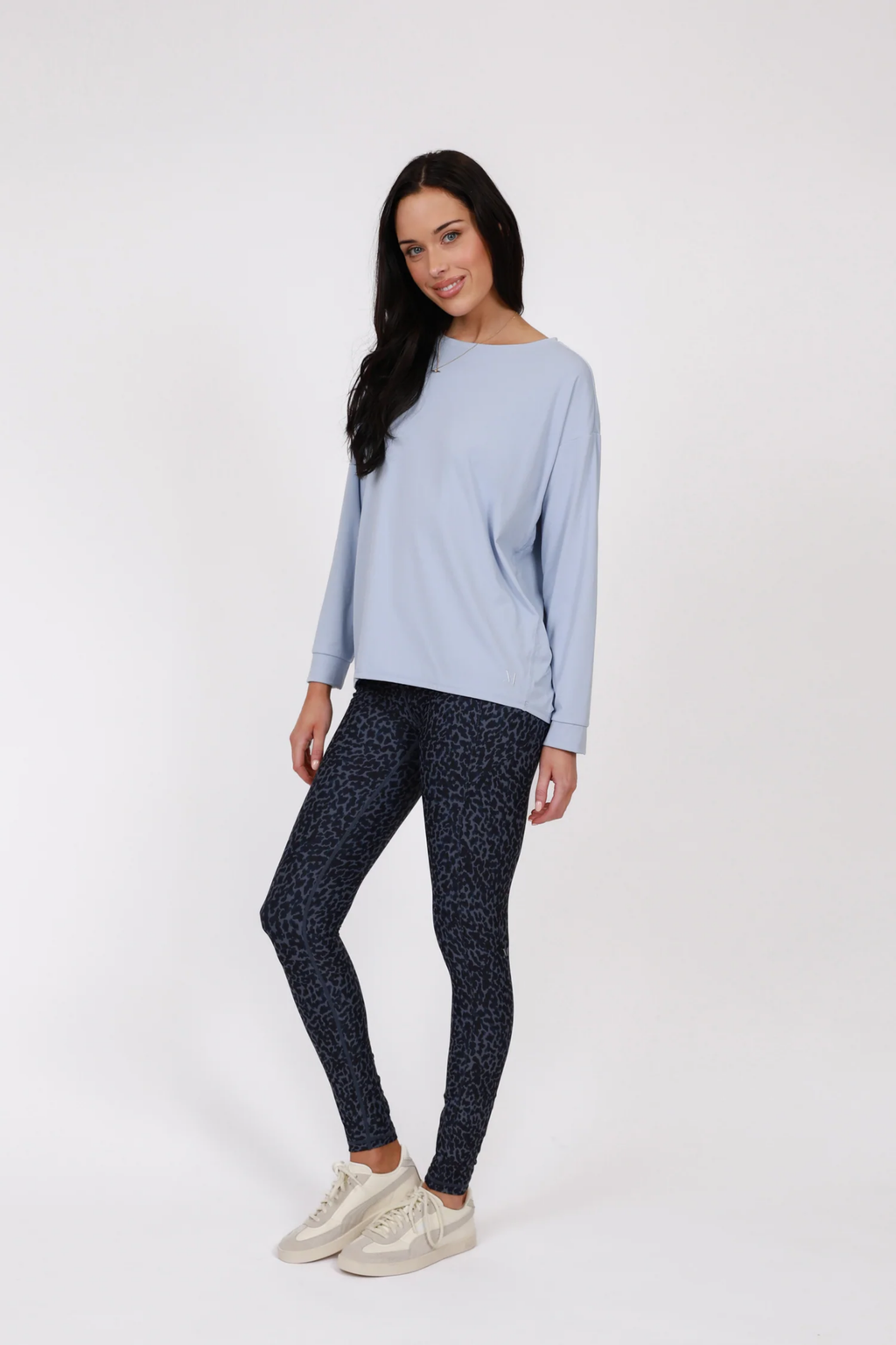Pace Full Legging - Ink Cheetah