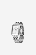 Octagon Watch XS White Face - Silver