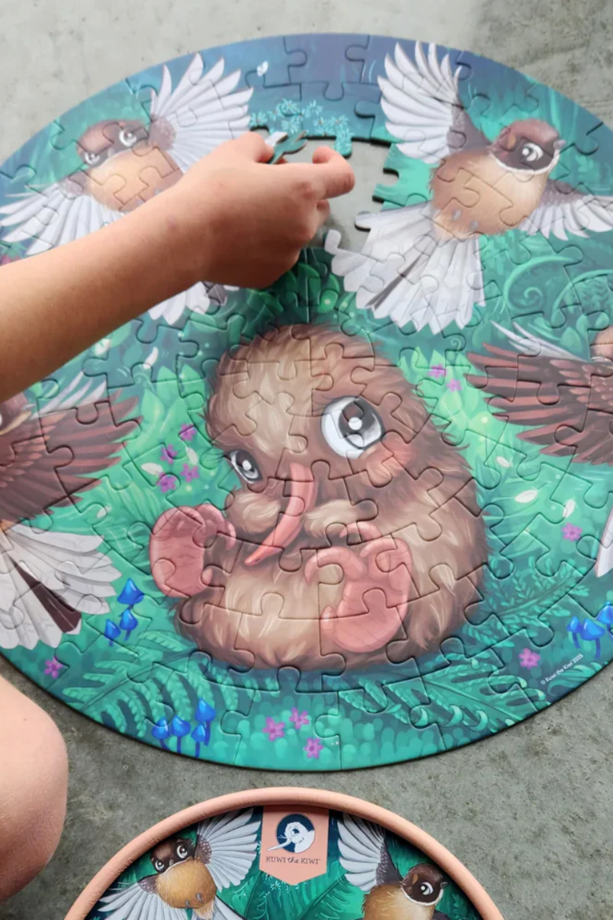 Fantail Flurry Round Puzzle